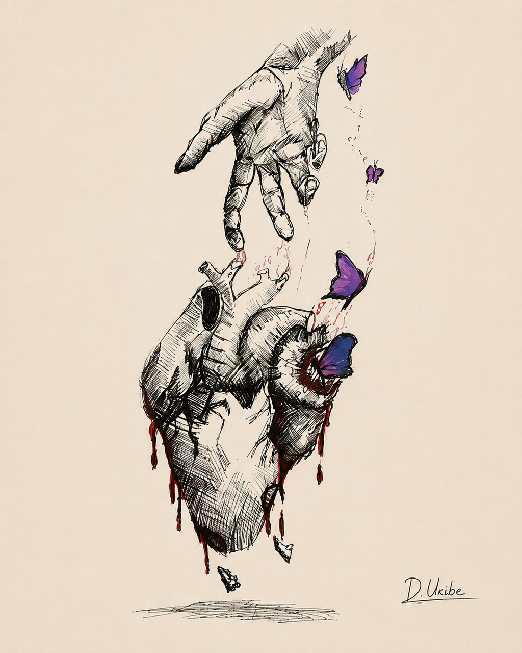 Aprender a Soltar – Lámina Fine Art Firmada