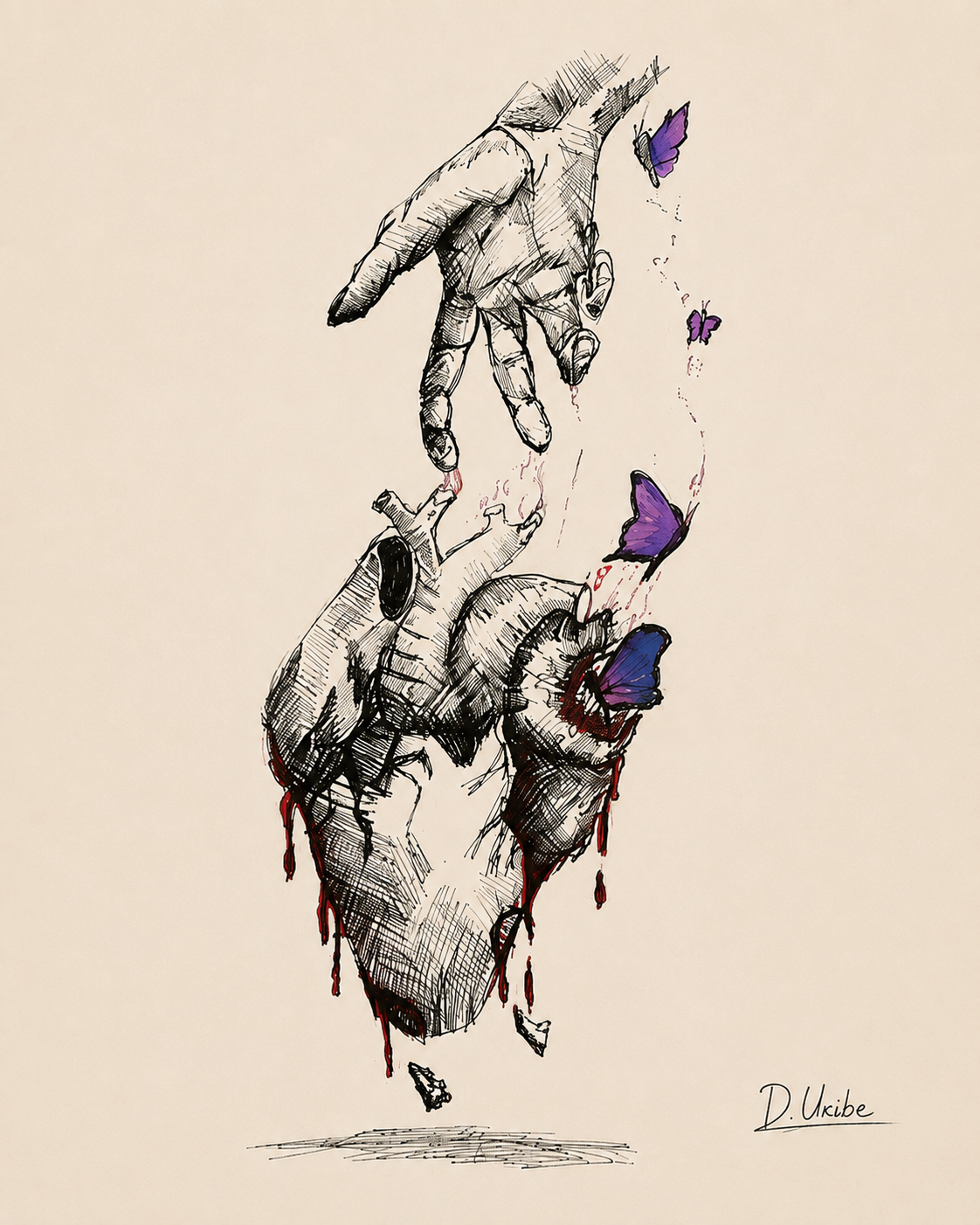 Aprender a Soltar – Lámina Fine Art Firmada