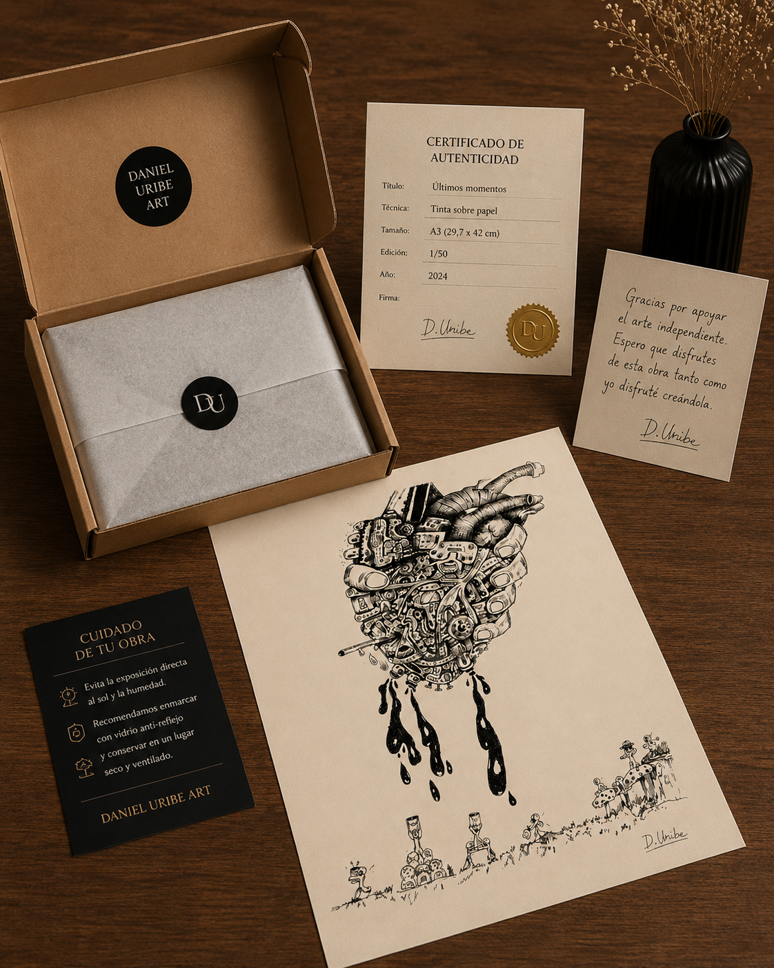 Últimos Momentos – Lámina Fine Art Firmada