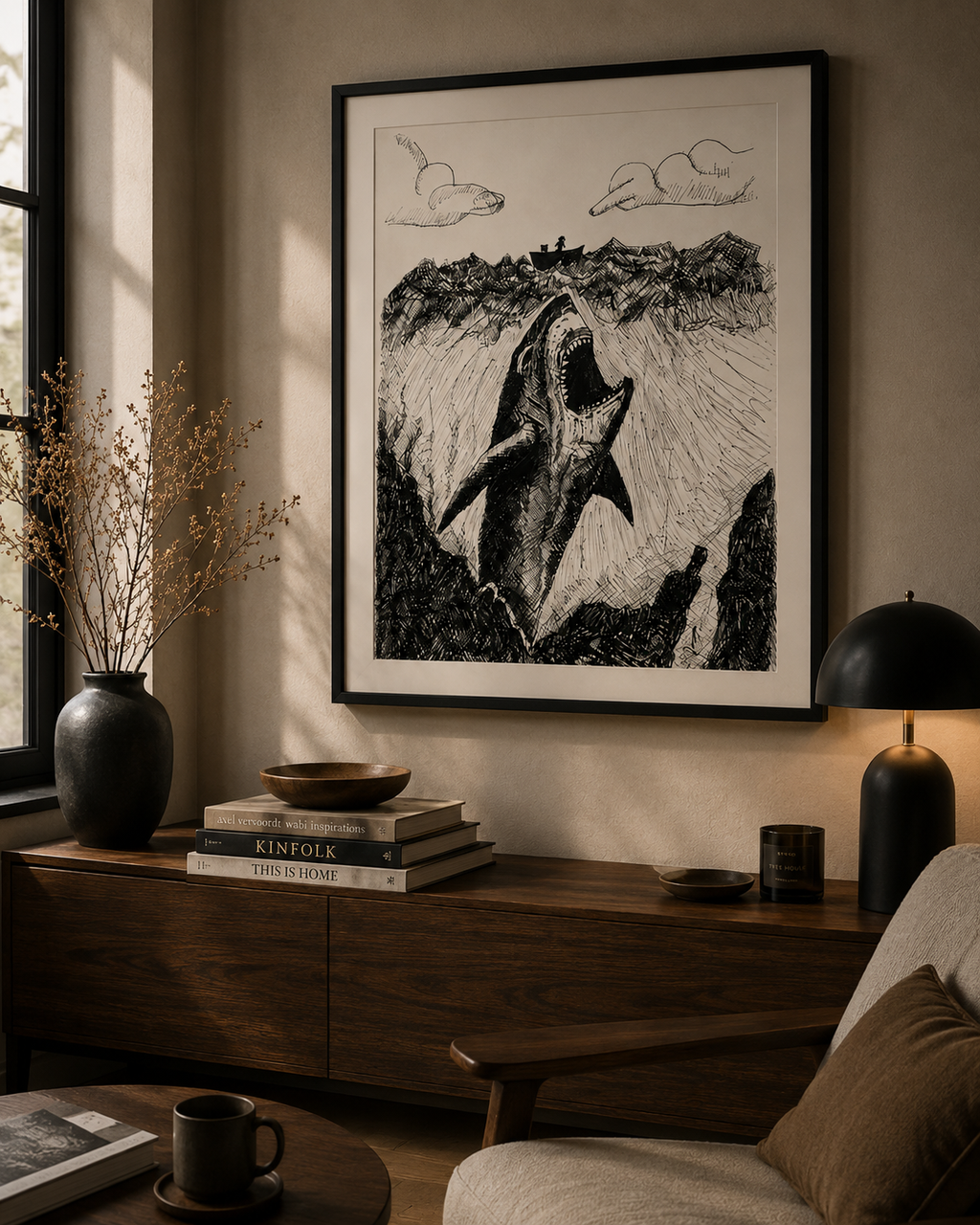 Bajo la Superficie – Lámina Fine Art Firmada