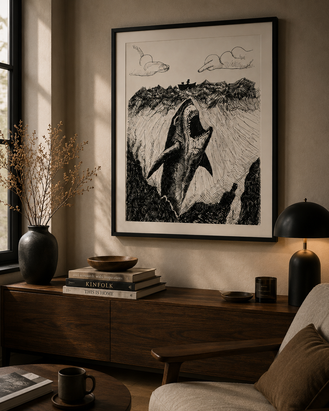 Bajo la Superficie – Lámina Fine Art Firmada