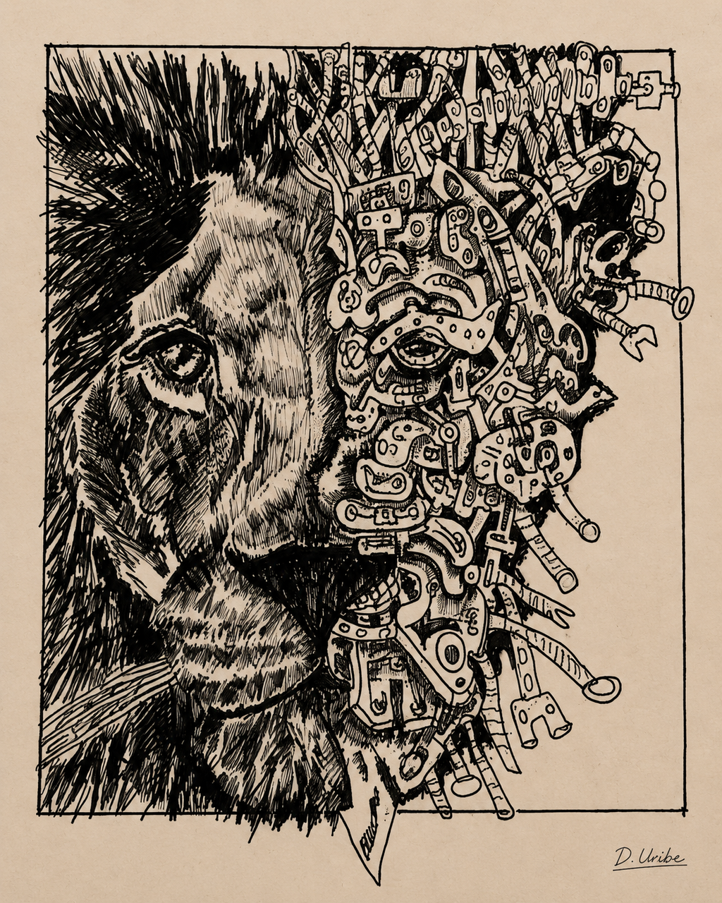 Leoncito – Lámina Fine Art Firmada | Edición Limitada