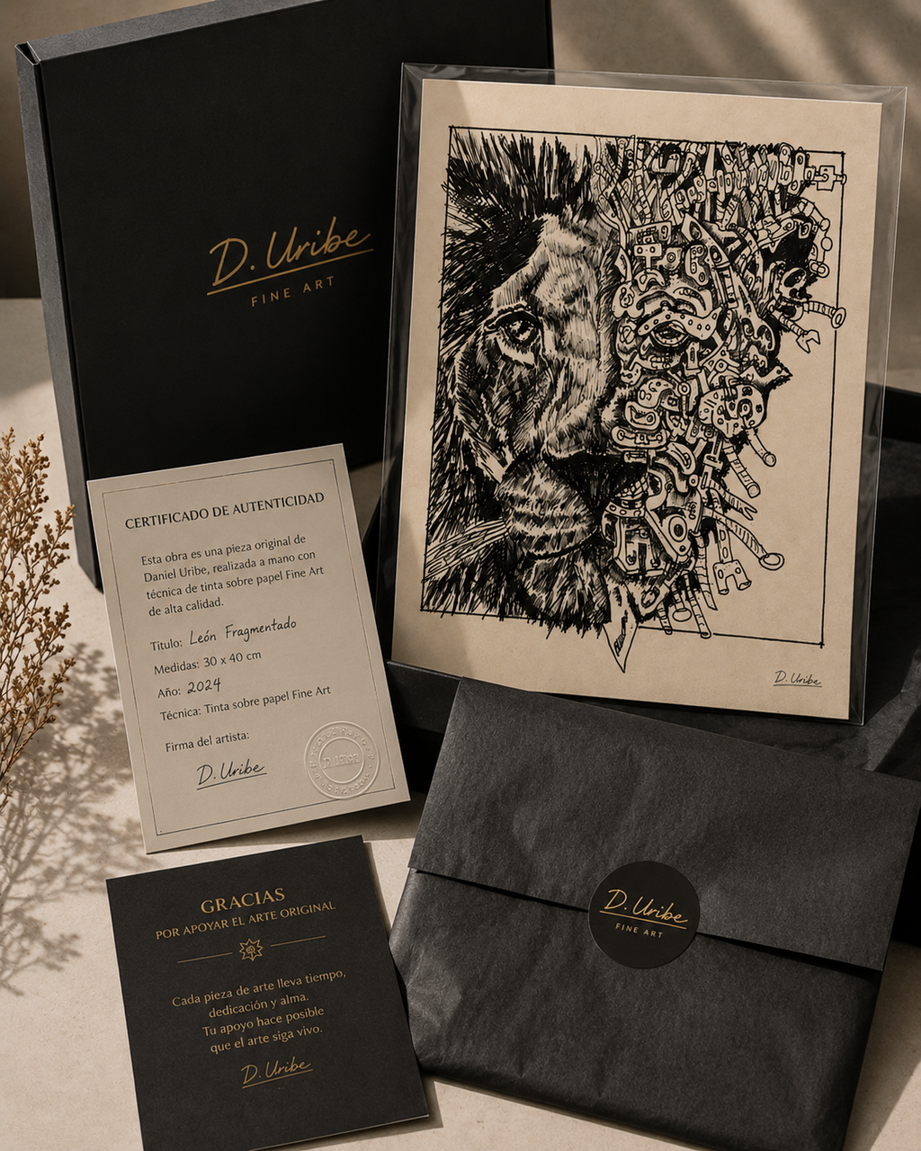 Leoncito – Lámina Fine Art Firmada | Edición Limitada