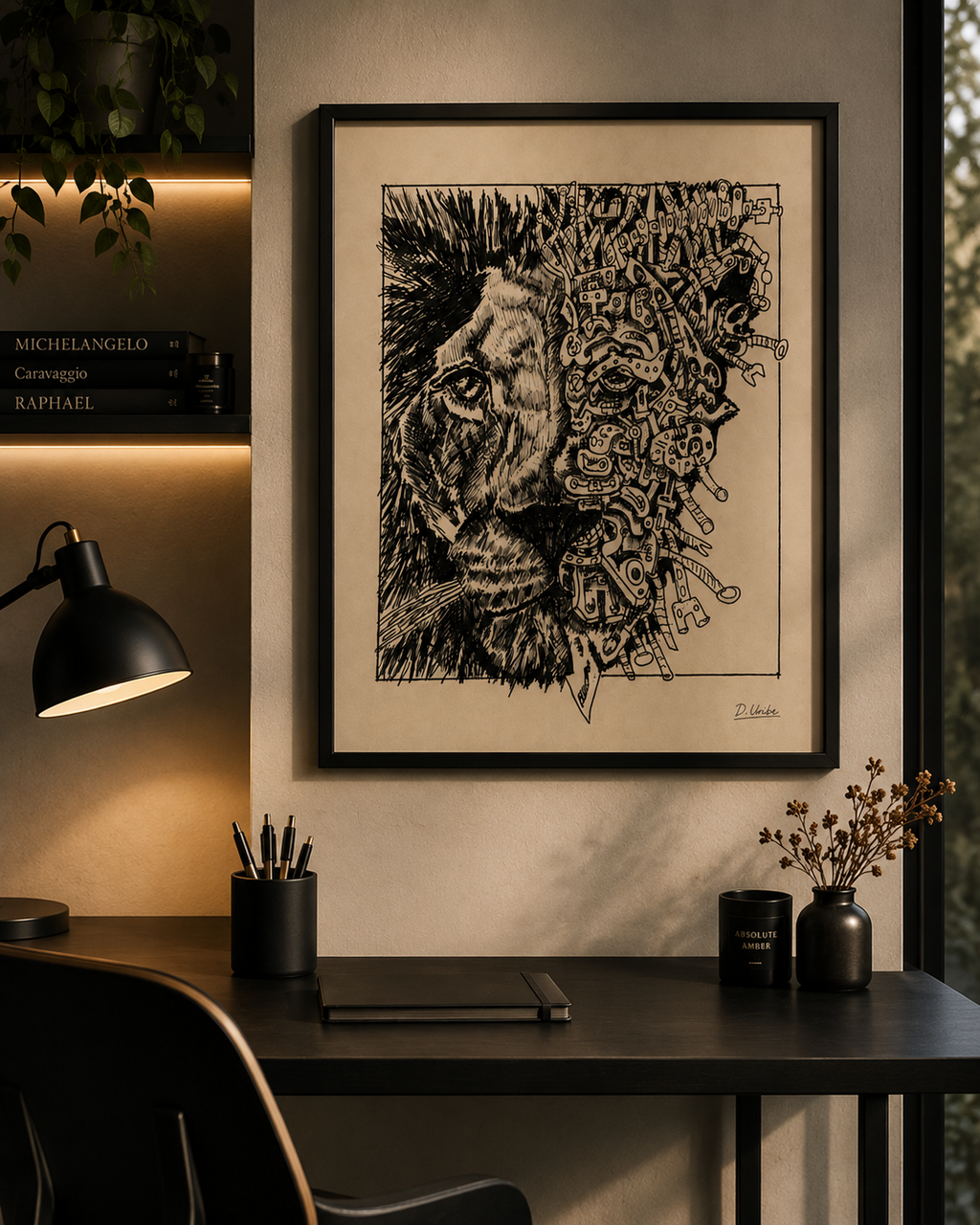 Leoncito – Lámina Fine Art Firmada | Edición Limitada