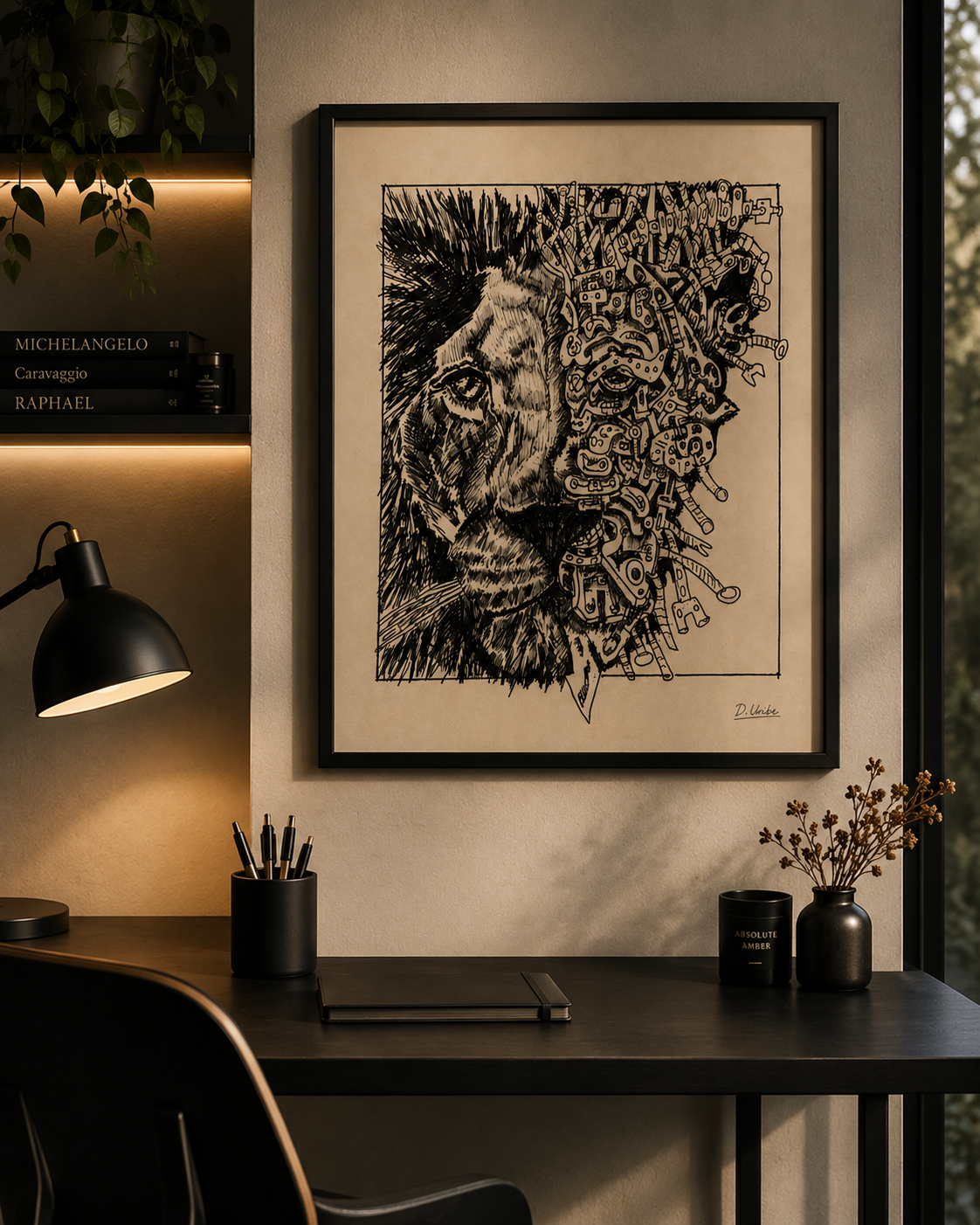 Leoncito – Lámina Fine Art Firmada | Edición Limitada