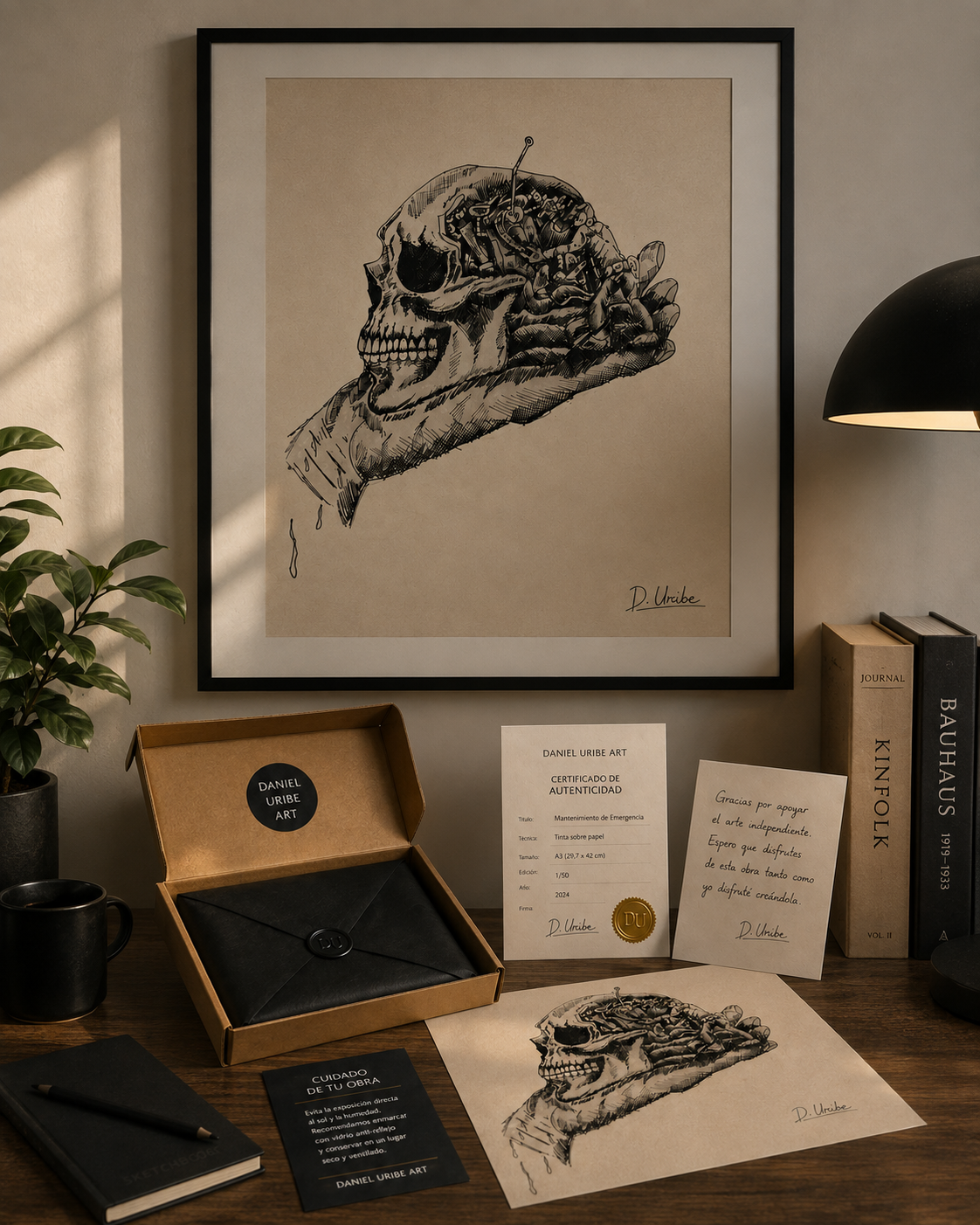 Mantenimiento de Emergencia – Lámina Fine Art Firmada