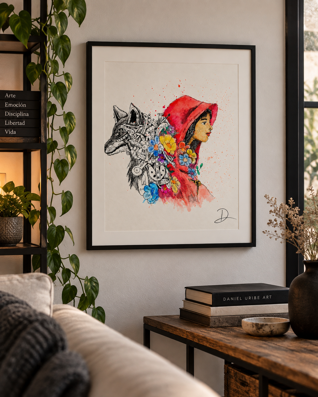 Lámina Fine Art Firmada – Ni el malo es tan malo ni el bueno es tan bueno