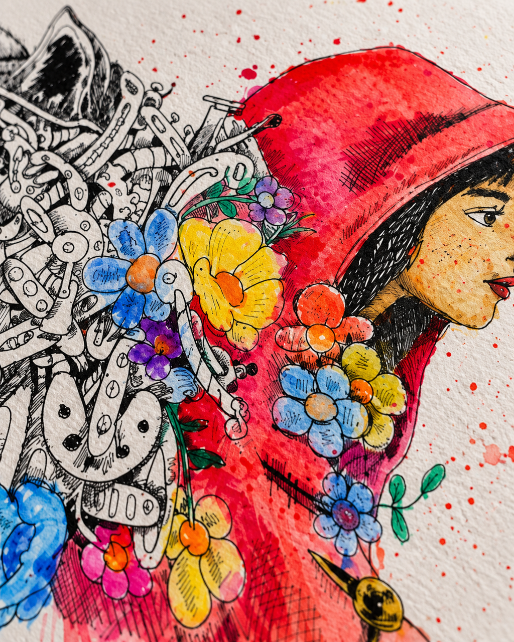 Lámina Fine Art Firmada – Ni el malo es tan malo ni el bueno es tan bueno